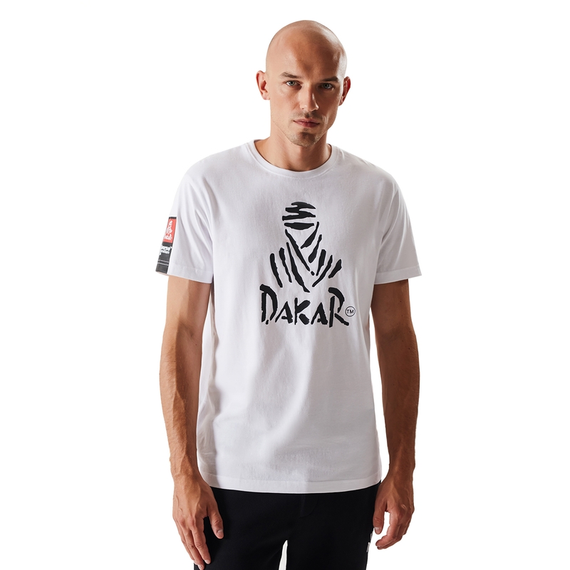 Tricou DAKAR Sport alb