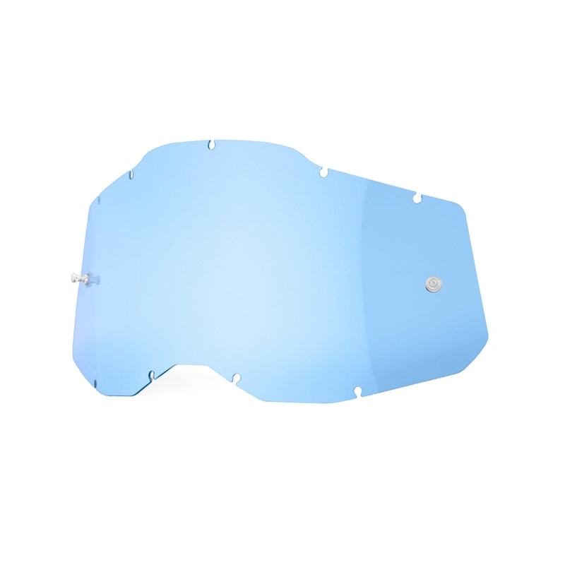 Plexi 100% Racecraft 2/Accuri 2/Strata 2 albastru (anti-ceață)