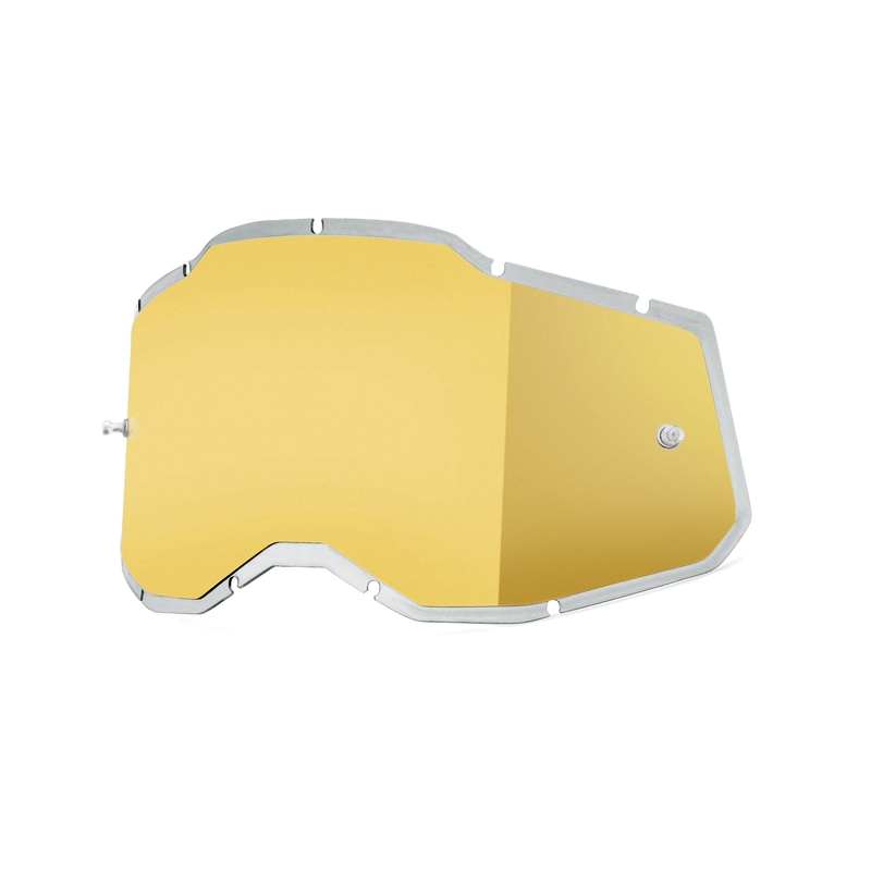 Plexi 100% injectat Racecraft 2/Accuri 2/Strata 2 oglindă aurie (anti-ceață)
