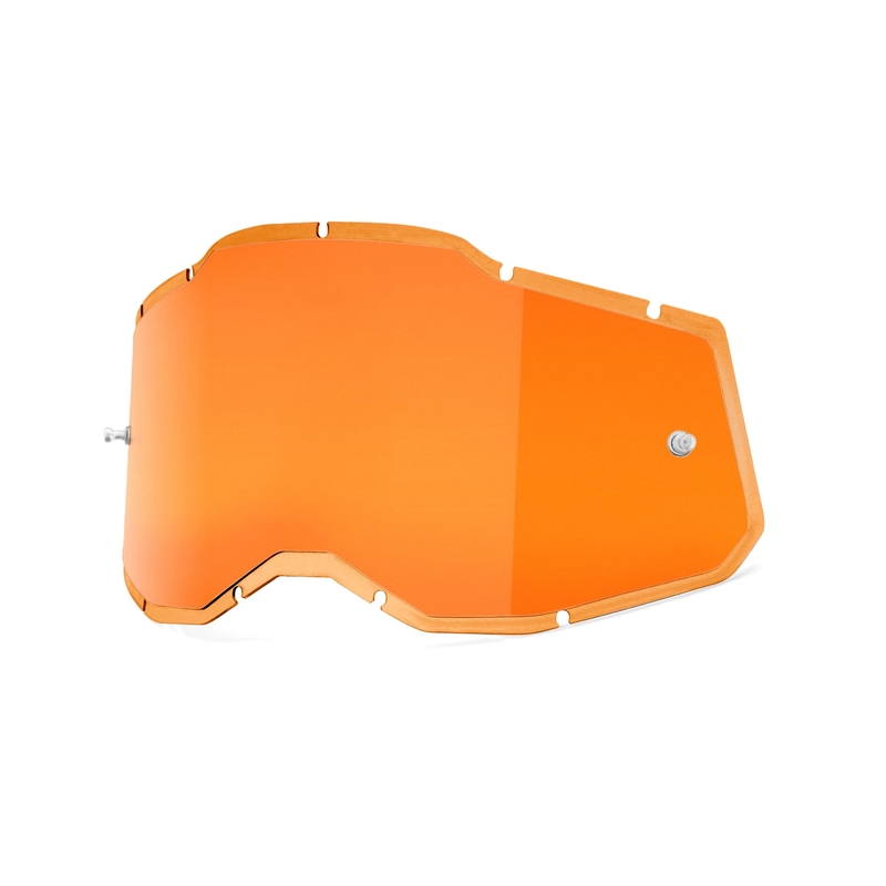 Plexi 100% injectat Racecraft 2/Accuri 2/Strata 2 portocaliu oglindit (anti-ceață)
