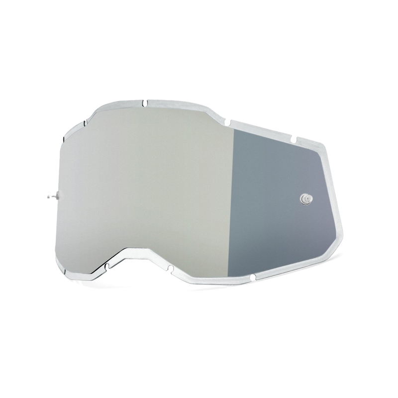 Plexi 100% injectat Racecraft 2/Accuri 2/Strata 2 oglindă argintie (anti-ceață)