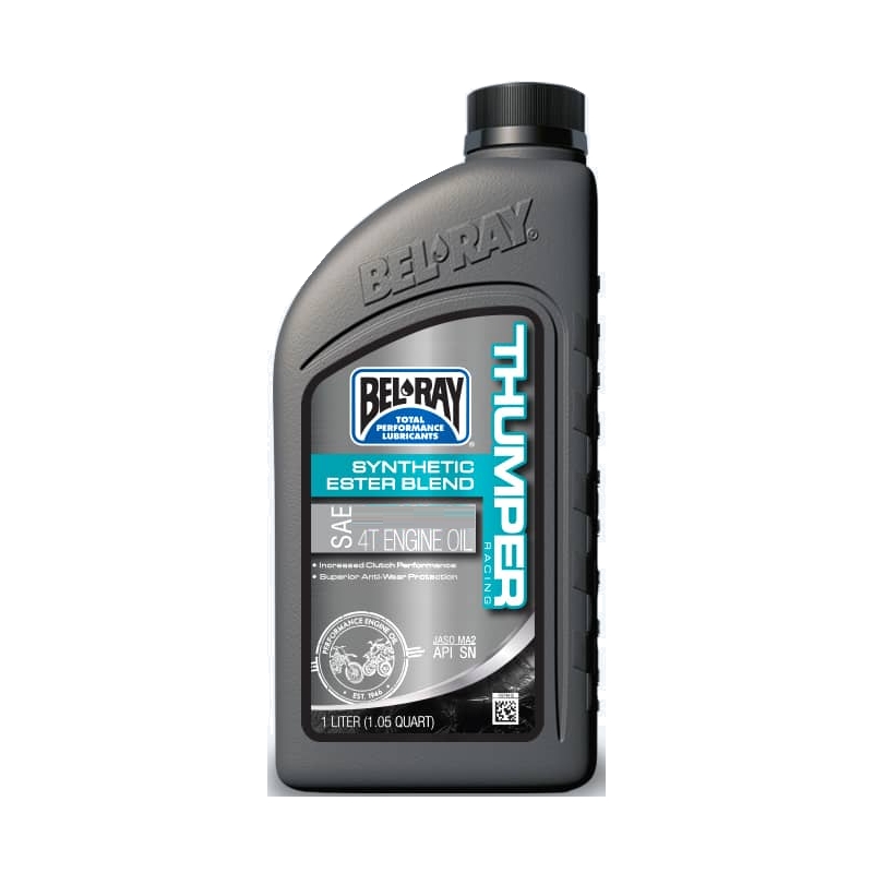 Ulei de motor Bel-Ray THUMPER RACING SYNTHETIC ESTER BLEND 4T 10W-40 1 l