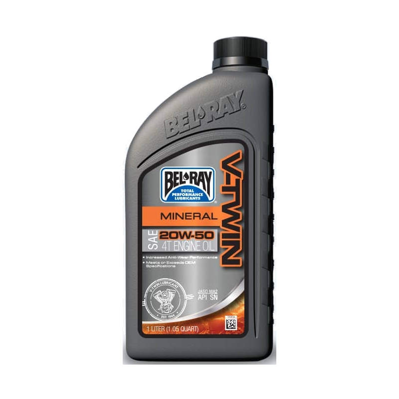 Ulei de motor Bel-Ray V-TWIN MINERAL 20W-50 1 l