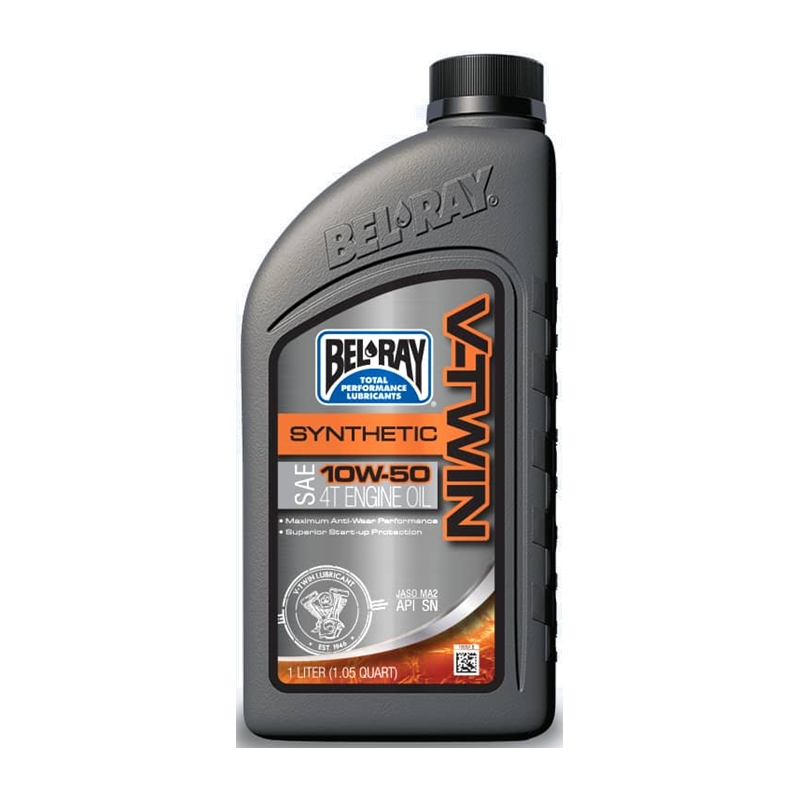 Ulei de motor Bel-Ray V-TWIN SYNTHETIC 10W-50 1 l