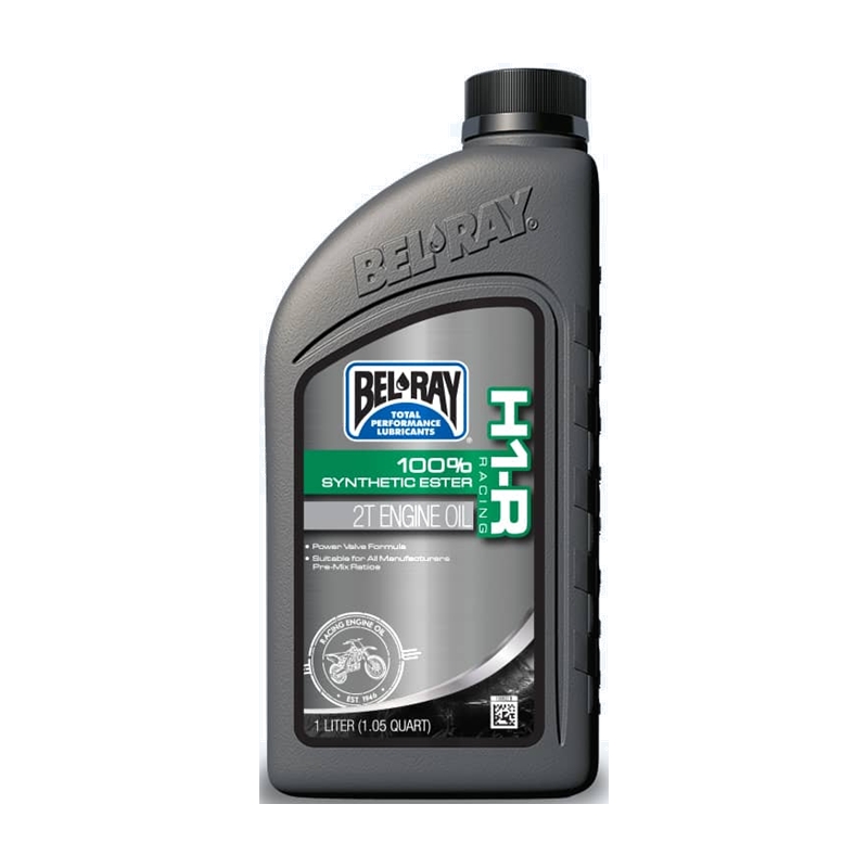 Ulei de motor Bel-Ray H1-R RACING 100% SYNTHETIC ESTER 2T 1 l