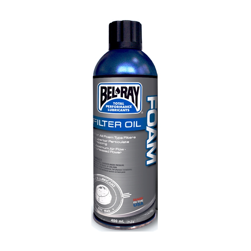 Ulei pentru filtrul de aer Bel-Ray FOAM FILTER OIL (spray 400ml)