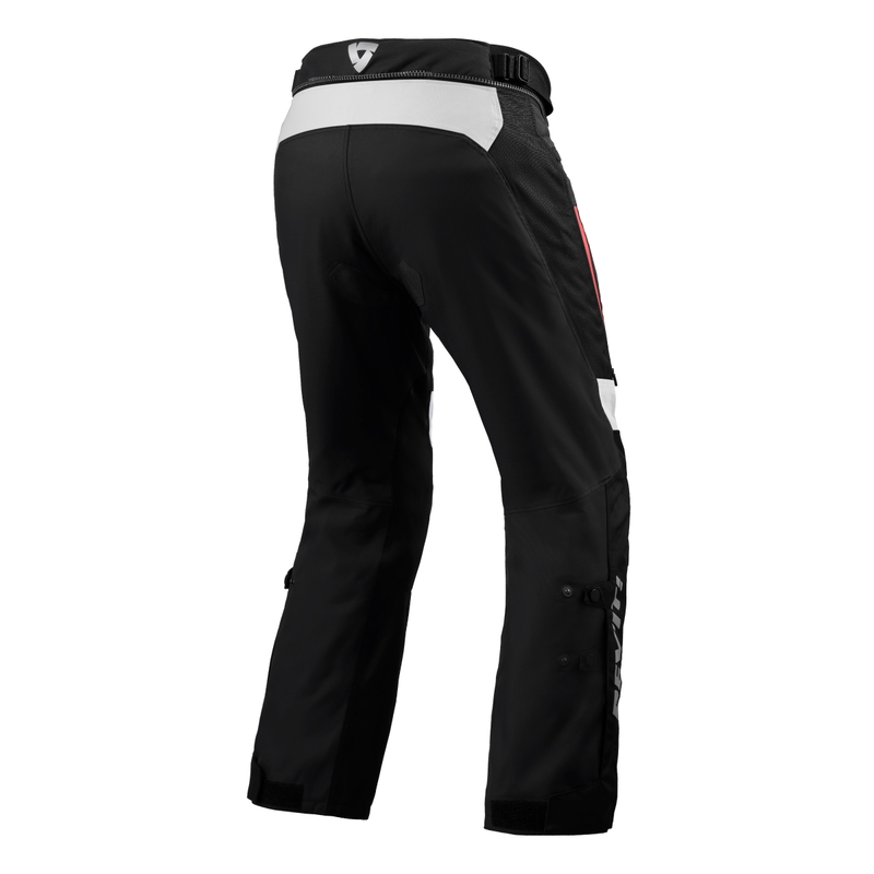 Pantaloni pentru motociclete Revit Horizon 3 H2O negru/roșu