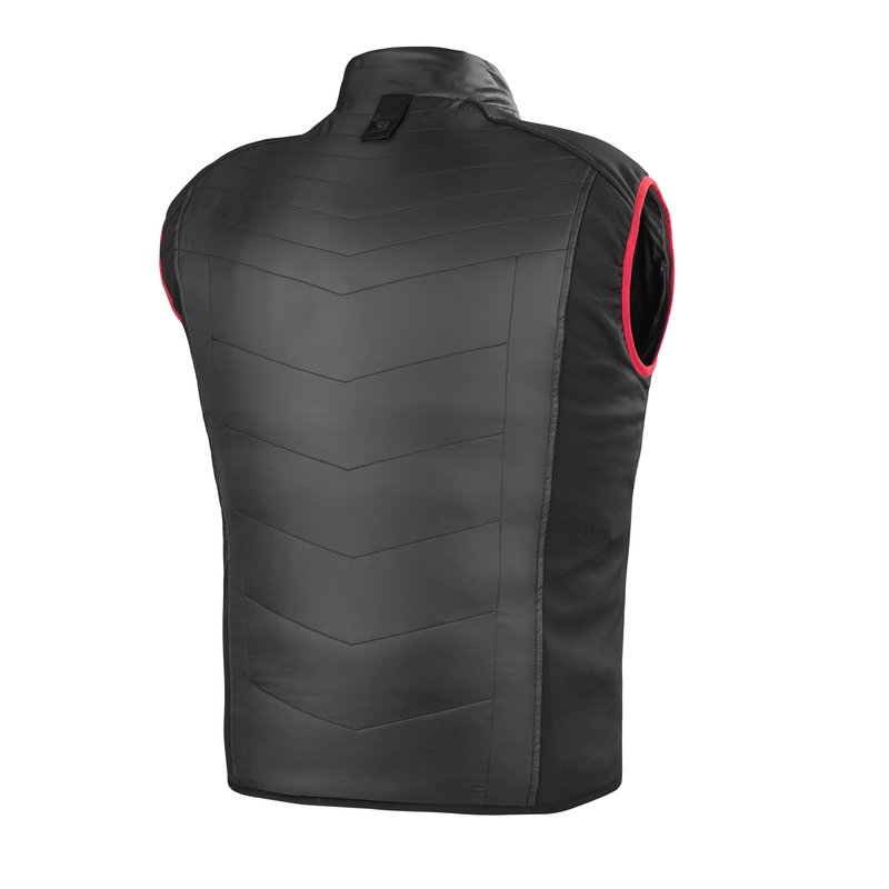 Shima Powerheat Vest negru-roșu