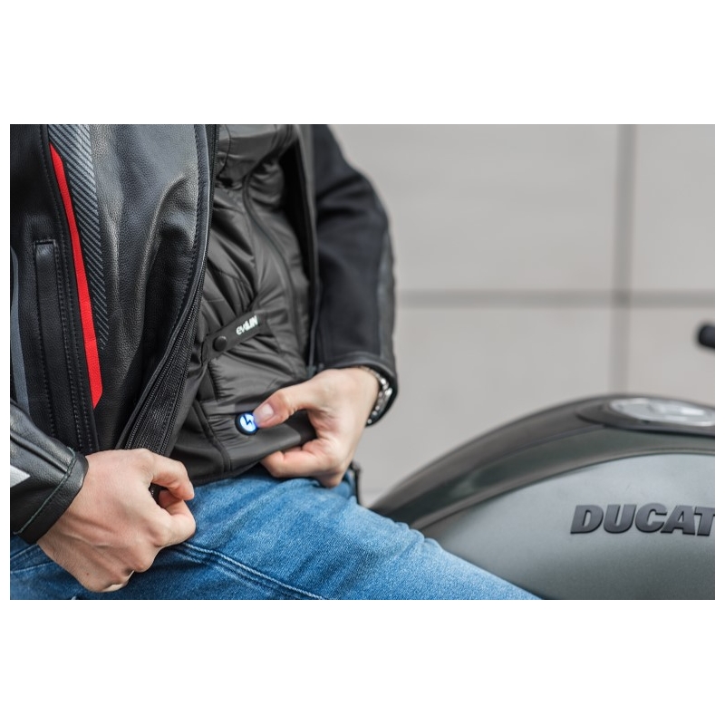 Shima Powerheat Vest negru-roșu