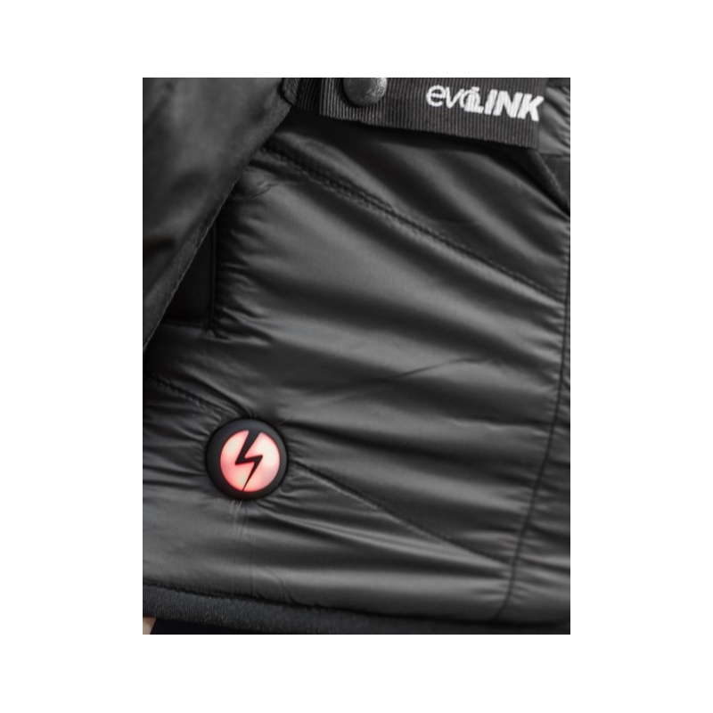 Shima Powerheat Vest negru-roșu