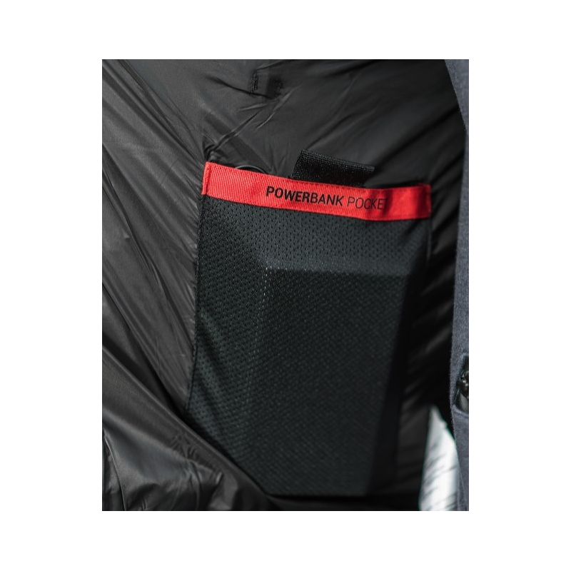 Shima Powerheat Vest negru-roșu