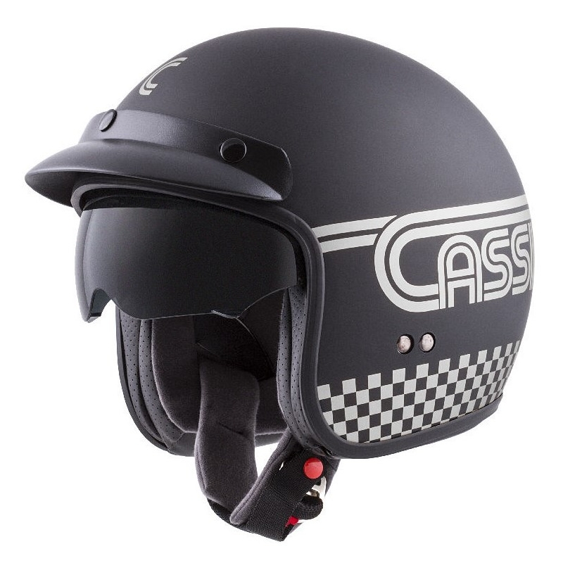 Cassida Oxygen Rondo Rondo Open Casca de motocicletă Cassida Oxygen Rondo Open Silver Sale lichidare
