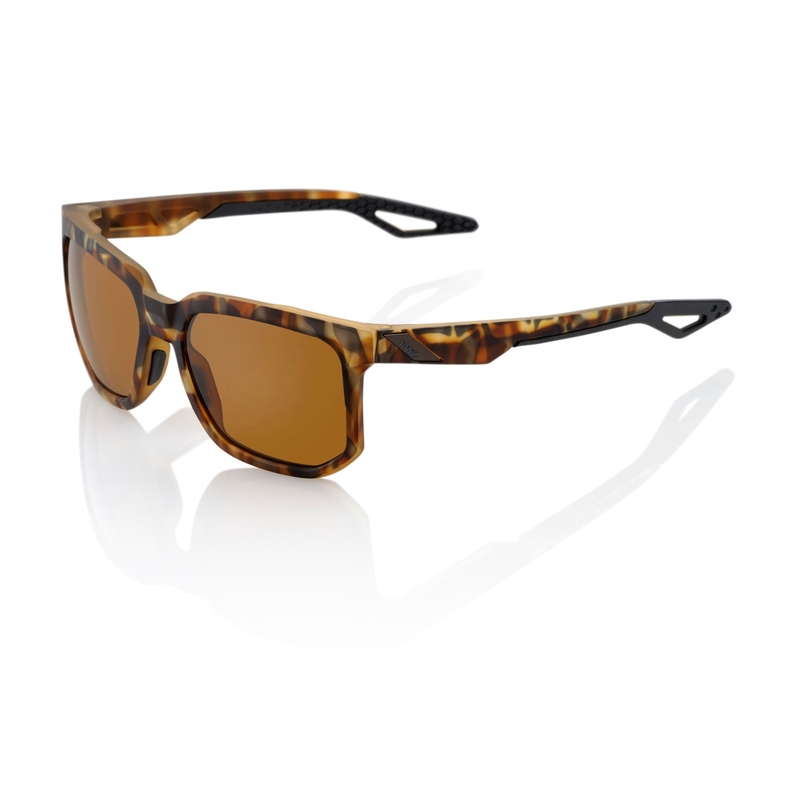 Ochelari de soare 100% CENTRIC Soft Tact Havana maro (lentile bronz)
