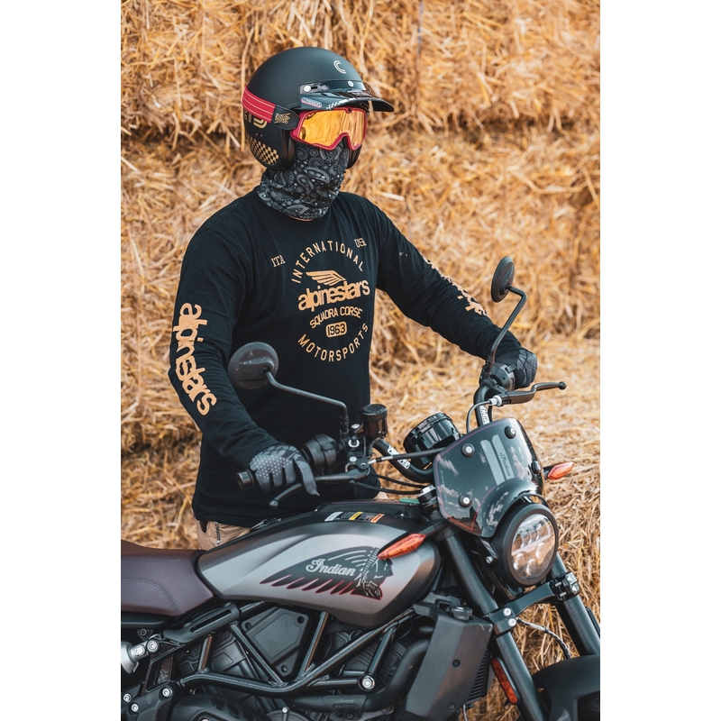 Vizor plat pentru căștile Cassida Oxygen Racing Spirit negru