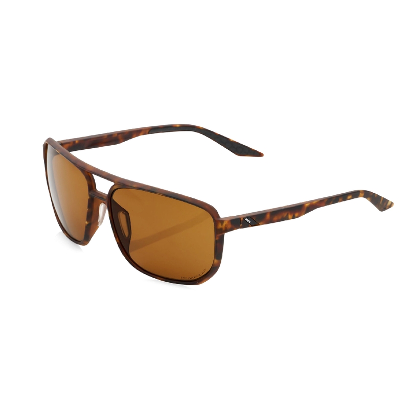 Ochelari de soare 100% KONNOR - PEAKPOLAR maro (lentile bronz)