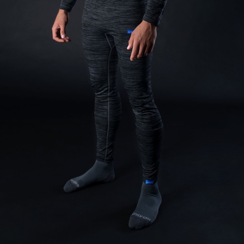 Oxford Advanced Base Layer lenjerie de corp termică negru-gri negru