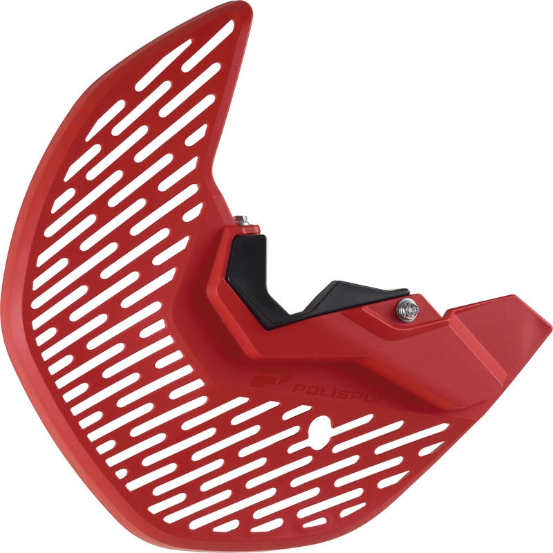 Disc & bottom fork protector POLISPORT PERFORMANCE Rosu pentru HONDA CRF 450 R 2010-2014, HONDA CRF 250 R 2010-2014