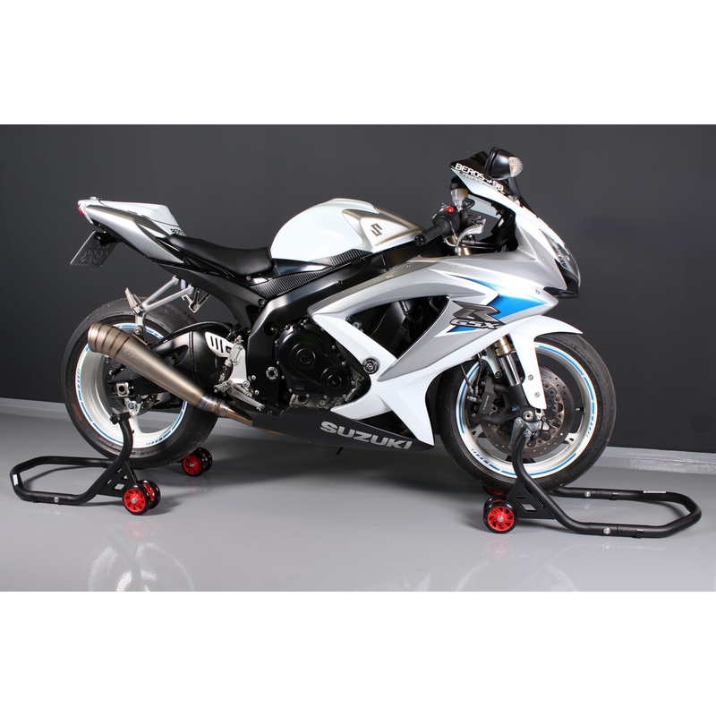 Set suport motocicletă R-TECH EVO (față + spate cu roți)