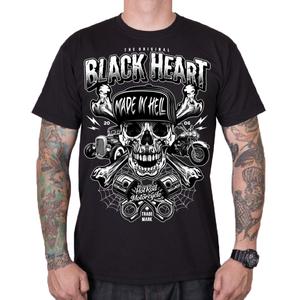 Tricou pentru bărbați Black Heart Sinner negru