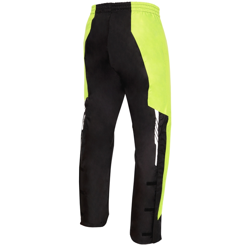 Rebelhorn Patrol Patrol pantaloni de ploaie galben-negru fluo