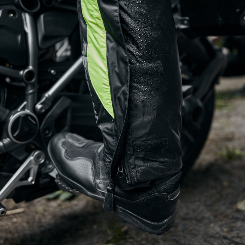 Rebelhorn Patrol Patrol pantaloni de ploaie galben-negru fluo
