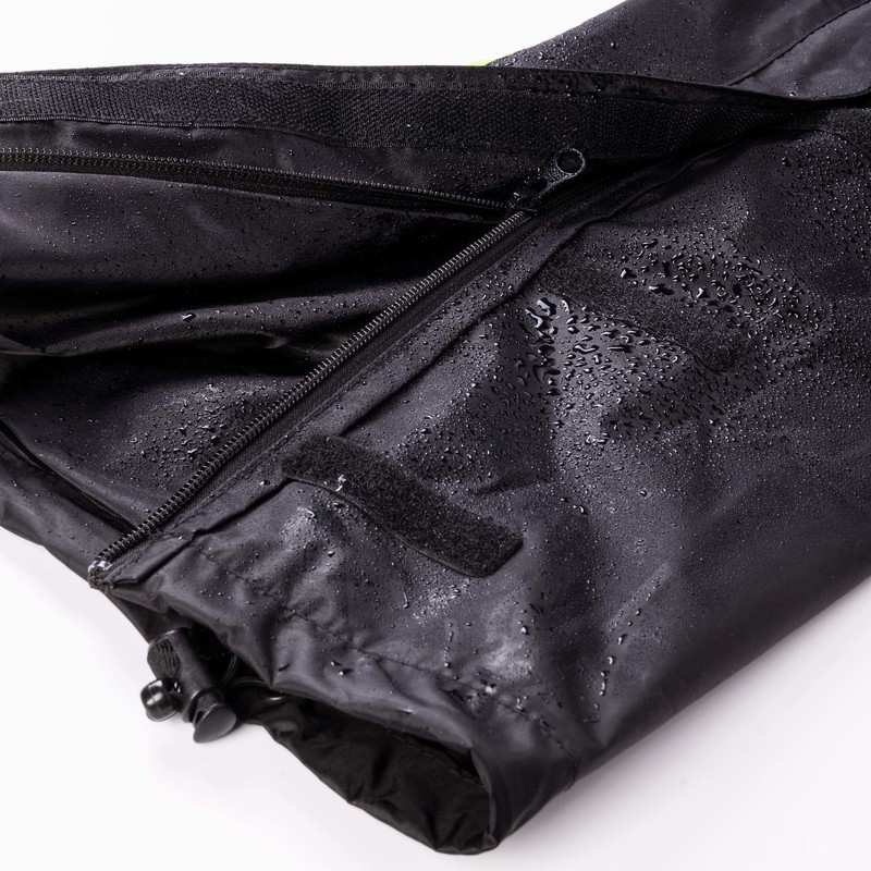 Pantaloni de ploaie Rebelhorn Patrol Black-Fluo Yellow