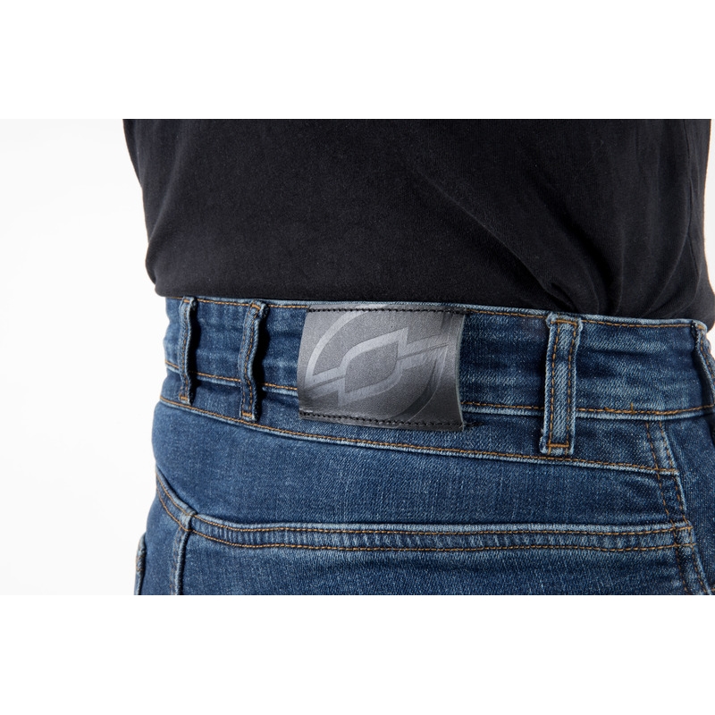 Blugi de motocicletă Ozone Hornet II albastru spălăcit lichidare