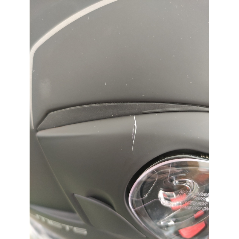 Cască de motocicletă MT Atom negru mat - grad II