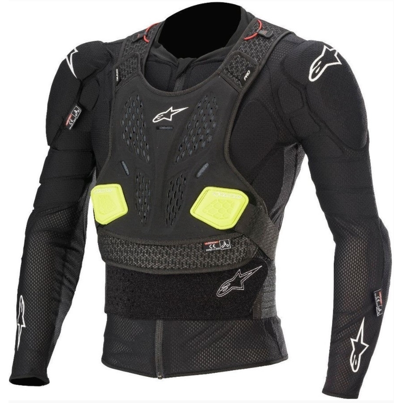 Protecție de corp Alpinestars Bionic Pro negru-galben-fluo - gradul II