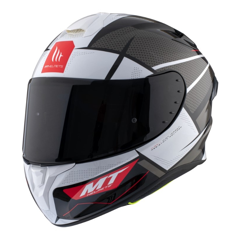 MT FF106 Pro Targo Pro Targo Pro Podium B0 cască de motocicletă integrală neagră și albă MT FF106 Pro Targo Pro Podium B0 lichidare