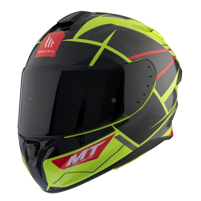 MT FF106 Pro Targo Pro Podium D1 galben fluo-roșu-negru Cască de motociclist integrală MT FF106 Pro Targo Pro Podium D1 galben fluo-roșu-negru lichidare