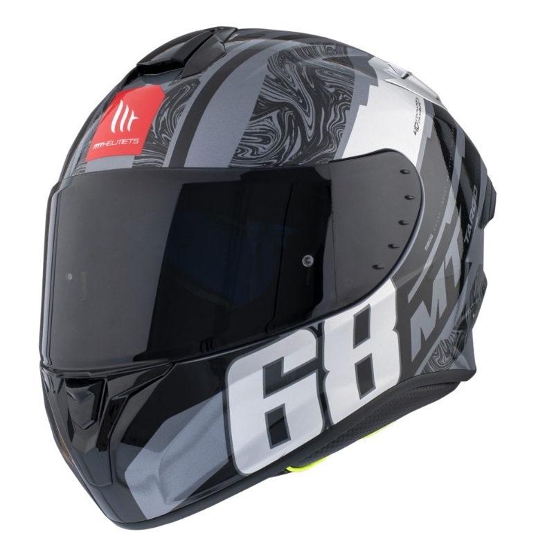 MT FF106 Pro Targo Pro Targo Pro Welcome F2 cască de motocicletă integrală gri MT FF106 Pro Targo Pro Welcome F2