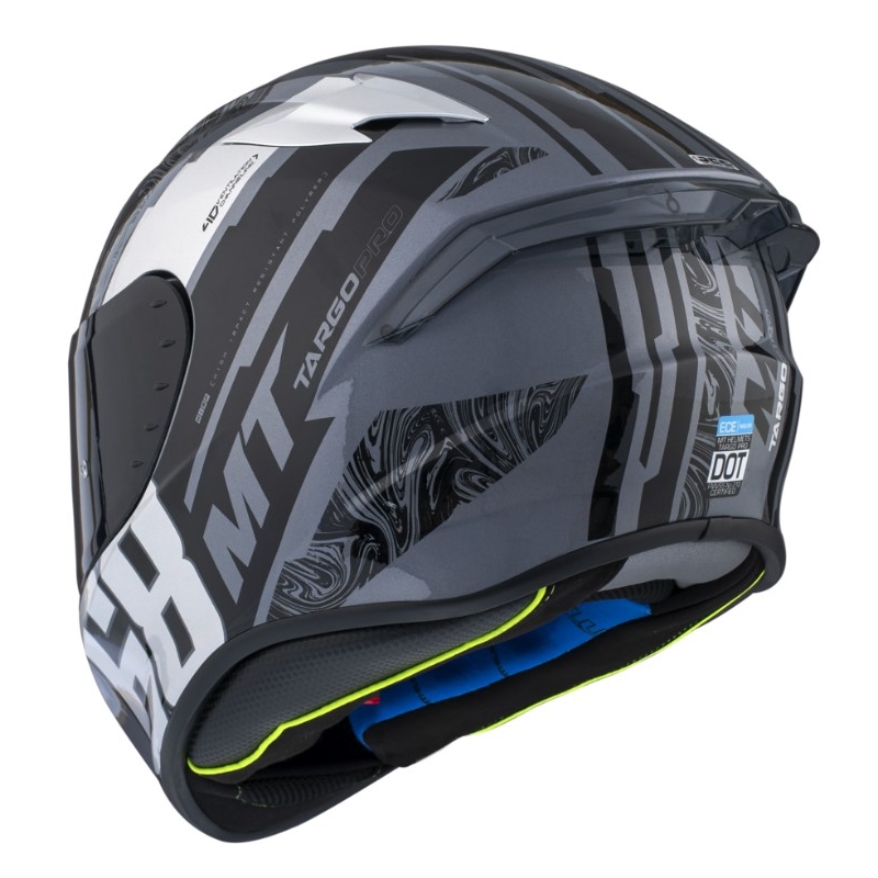 MT FF106 Pro Targo Pro Targo Pro Welcome F2 cască de motocicletă integrală gri MT FF106 Pro Targo Pro Welcome F2