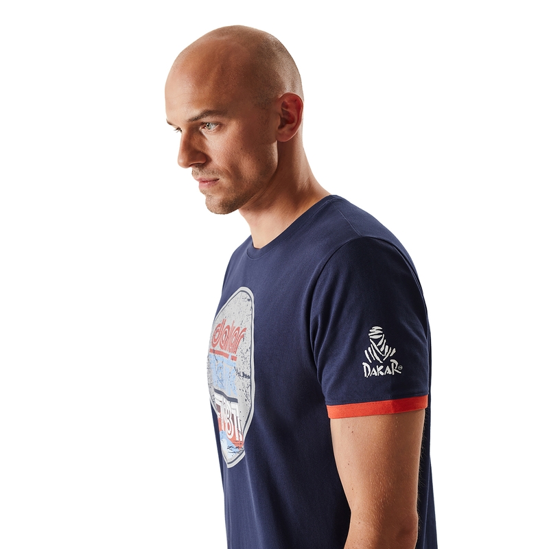 Tricou DAKAR Classic albastru închis
