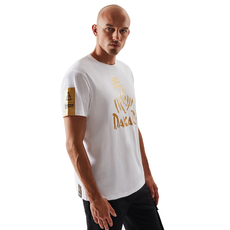Tricou DAKAR VIP 0123 alb