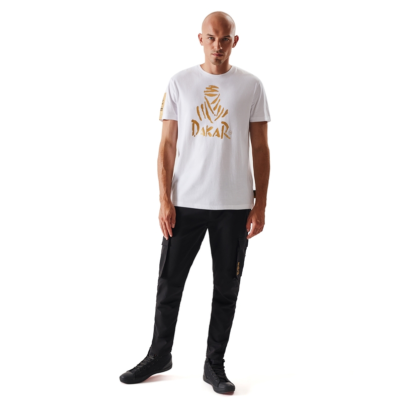 Tricou DAKAR VIP 0123 alb