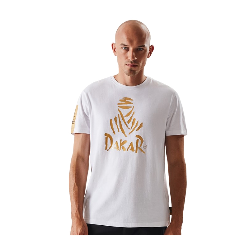 Tricou DAKAR VIP 0123 alb