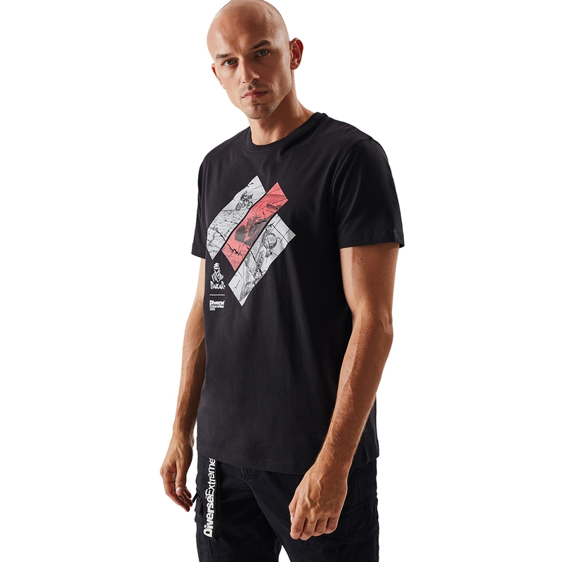 Tricou DAKAR DKR 1222 negru