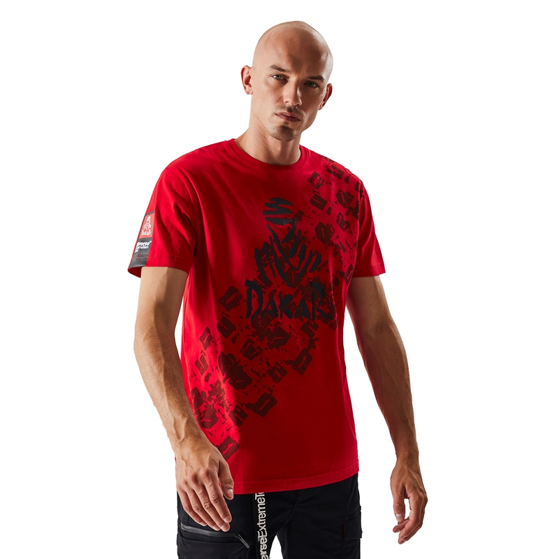 Tricou DAKAR DKR 0322 roșu