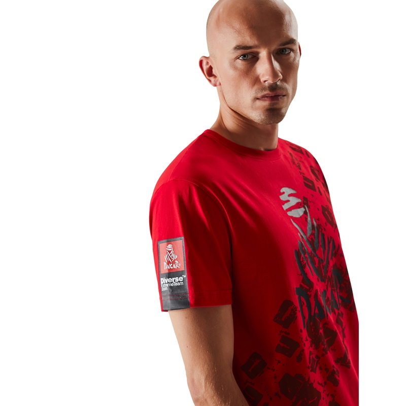 Tricou DAKAR DKR 0322 roșu