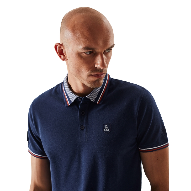 Tricou polo DAKAR CL P II albastru închis