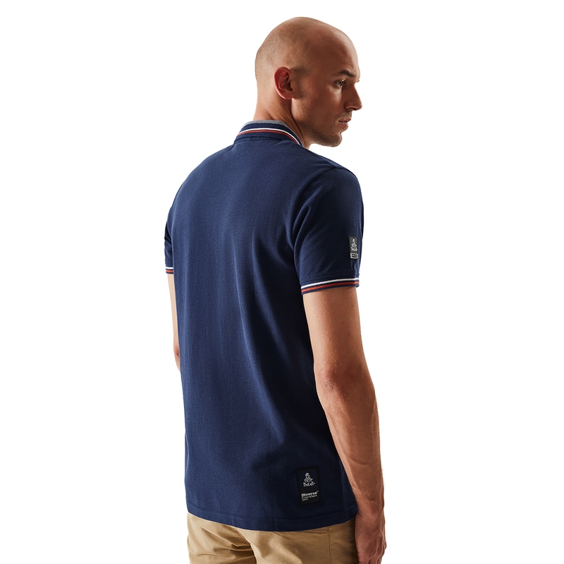 Tricou polo DAKAR CL P II albastru închis