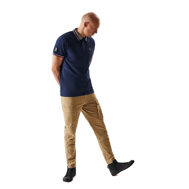 Tricou polo DAKAR CL P II albastru închis