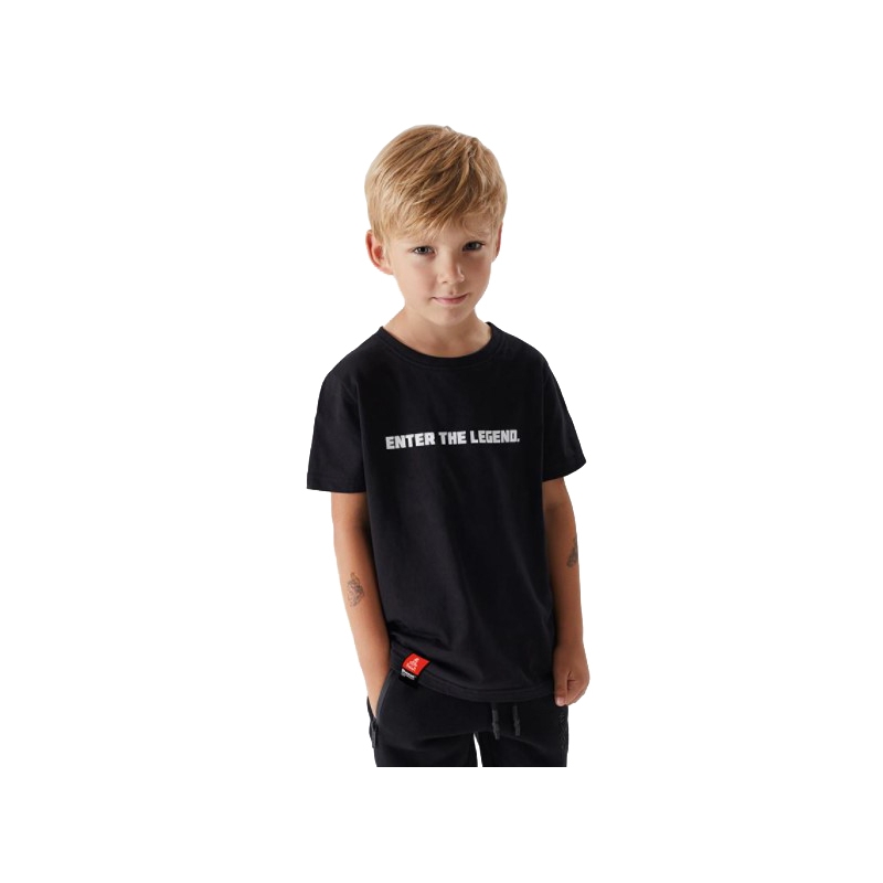 Tricou pentru copii Dakar Kid 222 negru