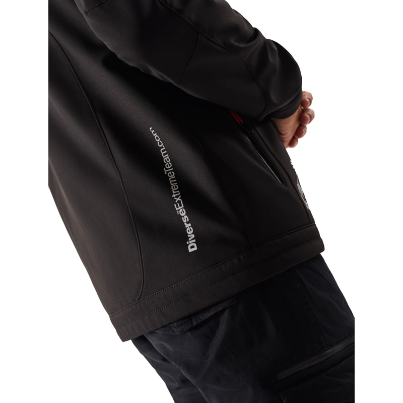 Jachetă softshell pentru bărbați DAKAR Sotix roșu-negru