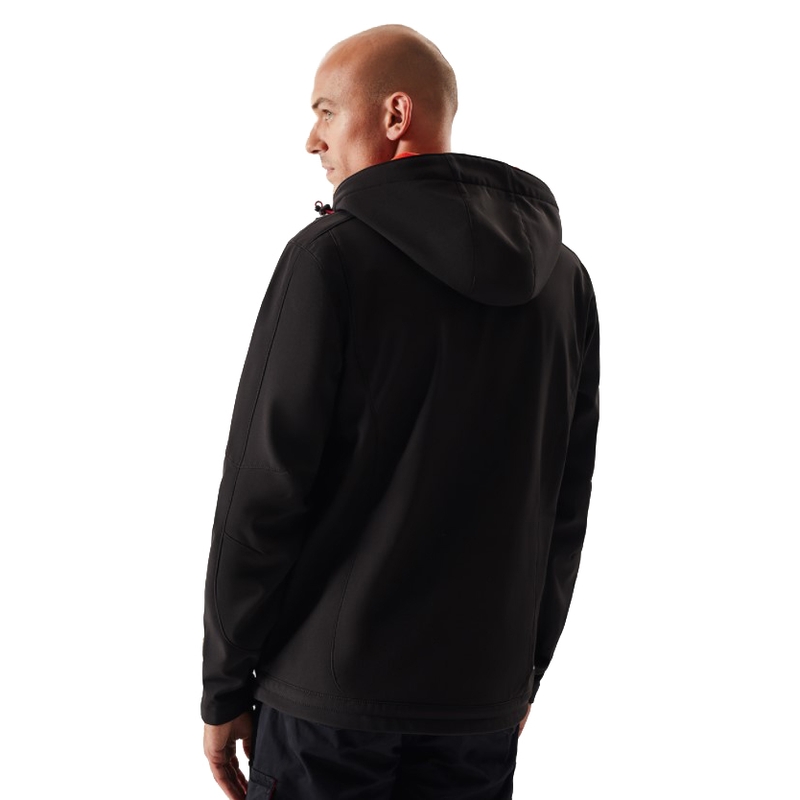 Jachetă softshell pentru bărbați DAKAR Sotix roșu-negru