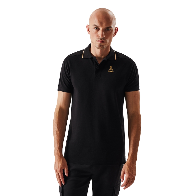 Tricou polo DAKAR P VIP III negru lichidare