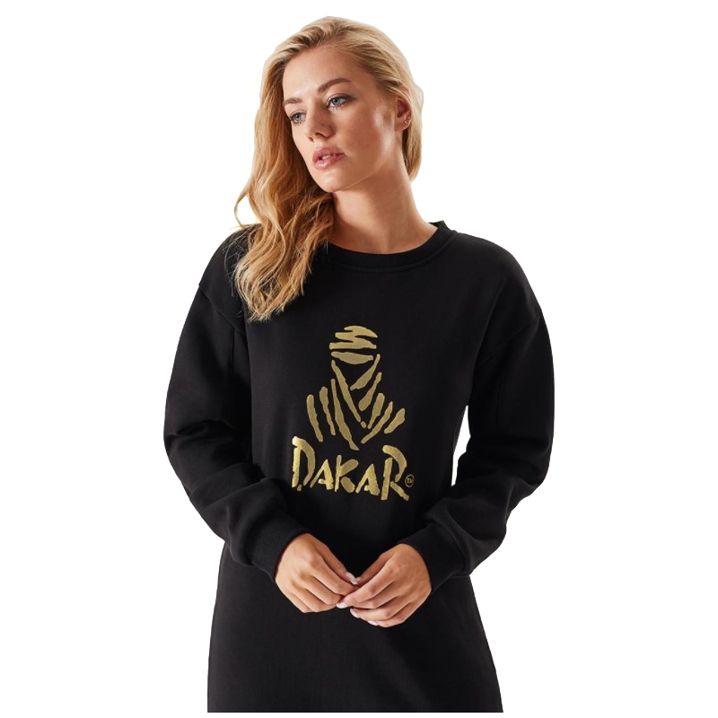 Rochie cu hanorac pentru femei Dakar VIP 15 negru
