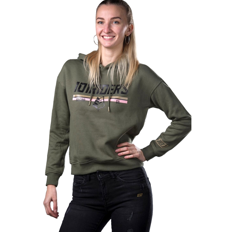 101 Riders Fly Hood pentru femei 101 Riders Fly Hood verde închis lichidare