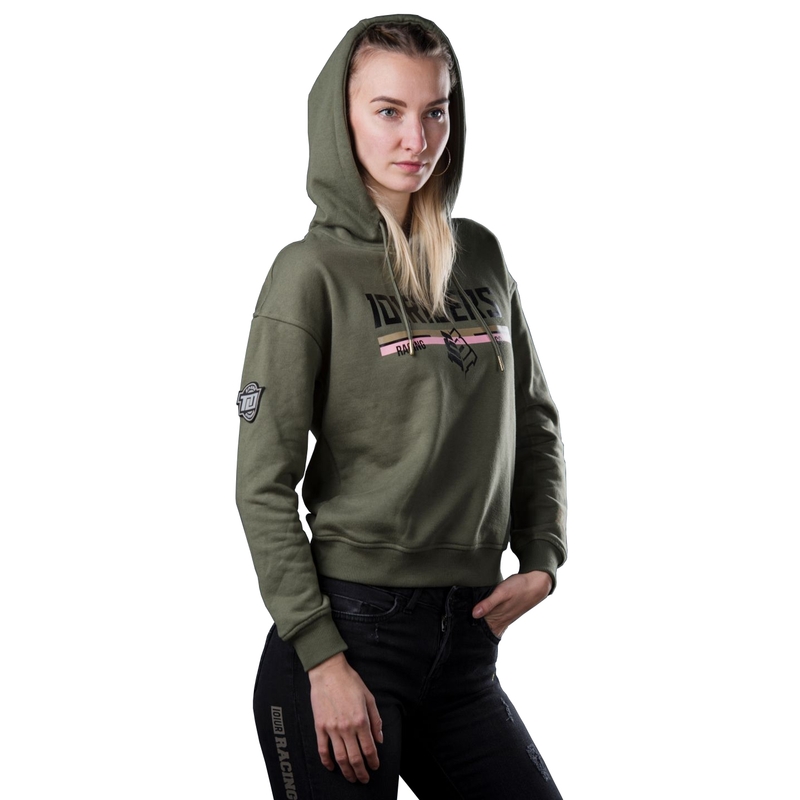 101 Riders Fly Hood pentru femei 101 Riders Fly Hood verde închis lichidare